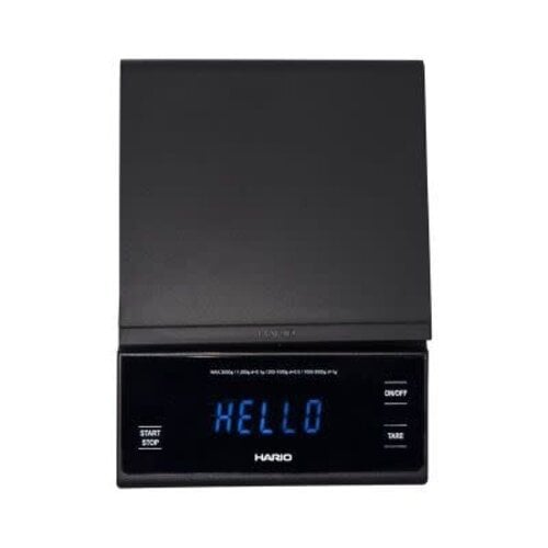 Hario Hario drip scale wide black 3000gr