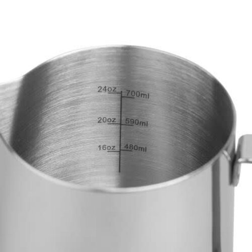 Rhinowares Stainless Steel Pro Pitcher - Silver - 950 ml