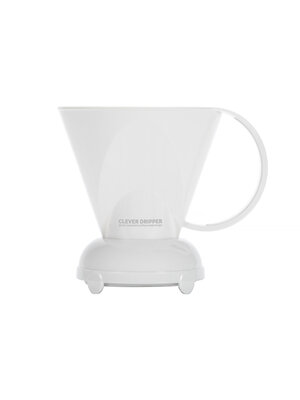 Clever Dripper - L 500ml White + 100 Filters