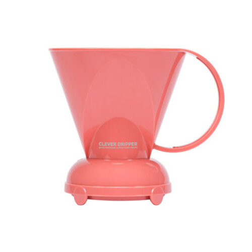 Clever Dripper - L 500ml Pink + 100 Filters Clever Dripper - L 500ml Pink + 100 Filters