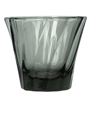 Loveramics URBAN  TWISTED GLASS black   70ml espresso glass