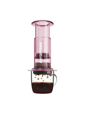 Aeropress AeroPress Coffee Maker - Clear  pink Aeropress AeroPress Coffee Maker - Clear  pink
