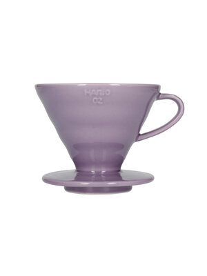 Hario Hario V60 Filter 02 Ceramic Purple Heather