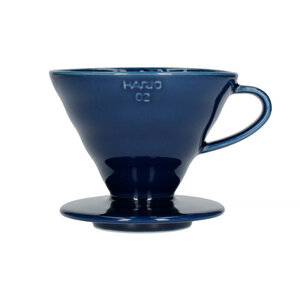 Hario Hario V60 Filter 02 Porselein Indigo Blue