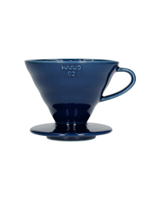 Hario Hario V60 Filter 02 Ceramic Indigo Blue