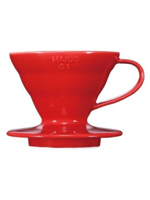 Hario Hario V60 Dripper Porselein Rood