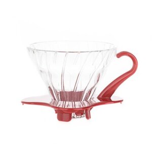 Hario Hario V60 Filter 01 Glass Red