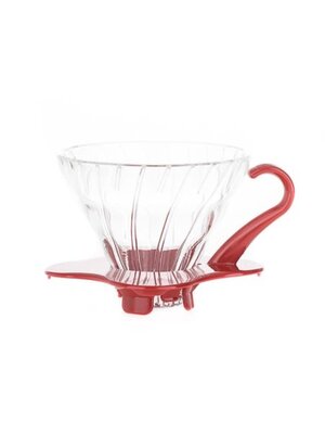 Hario Hario V60 Filter 01 Glass Red