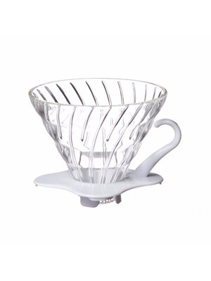 Hario Hario V60 Filter Glas wit