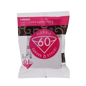Hario Hario V60 filterpapier wit 01 100 stuks