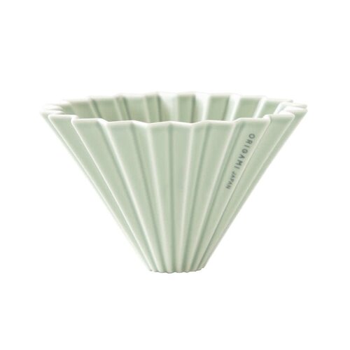 Origami Origami Dripper Ceramic Matt Green
