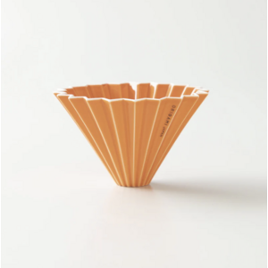 Origami Origami Dripper S porselein oranje