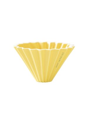 Origami Origami Dripper  Ceramic Yellow