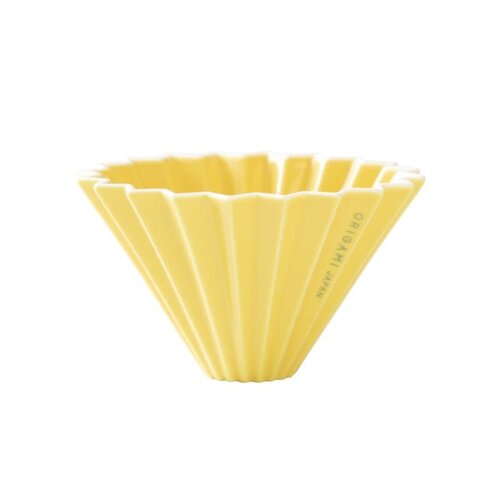 Origami Origami Dripper  Ceramic Yellow