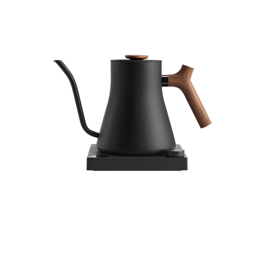 Fellow Stagg EKG PRO - Electric Pour-Over Kettle - Matte Black with walnut handle
