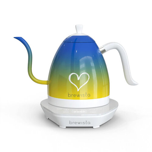 Brewista rewista Artisan 1L Kettle Candy Blue for Ukraine Fundraising