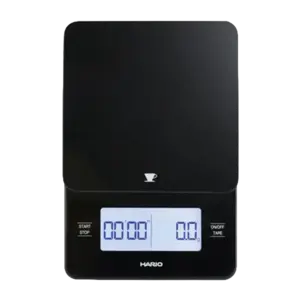 Hario Hario Barista Glass Scale Black