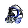 Koolstof Masker X5500 volgelaat Polycarbonaat zonder filters