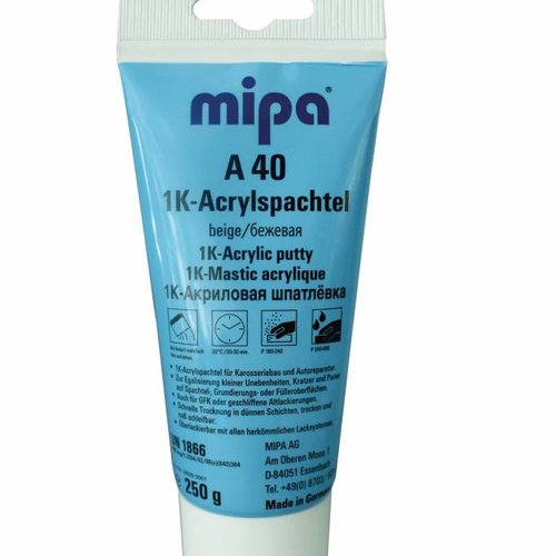  Mipa A 40 1K-Acrylspachtel 250gr 