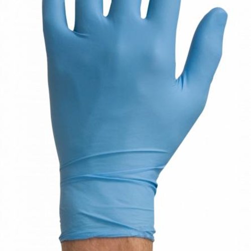  Colad Nitrile handschoenen 100st blauw 