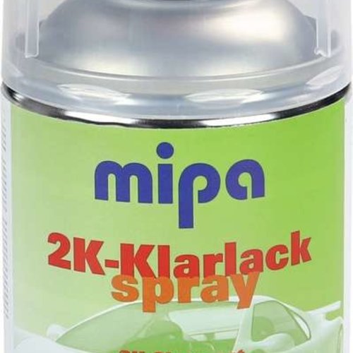  Mipa 2K spuitbus blanke lak met doordrukpatroon 250ml 