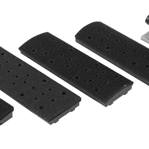 Finixa Schuurblokken (profiel) met afzuiging  70x198mm   Finixa Schuurblokken (profiel) met afzuiging  70x198mm