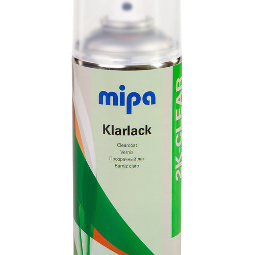  Mipa 2K spuitbus blanke lak MAT!! met doordrukpatroon 400ml 