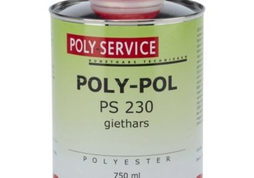  Polyservice Polyester giet hars excl. harder 