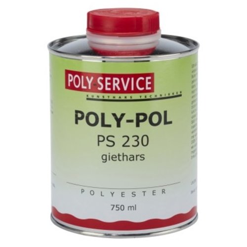  Polyservice Polyester giethars PS230 excl. harder 