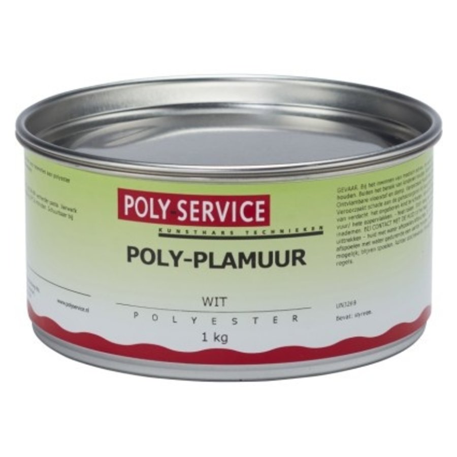 POLY PLAMUUR WIT 1 kg-1