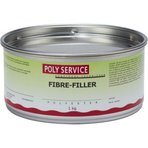  Polyservice FIBRE-FILLER (vezelplamuur) 1kg 