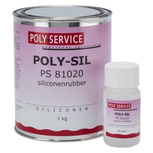  Polyservice SILICONEN RUBBER 81020 