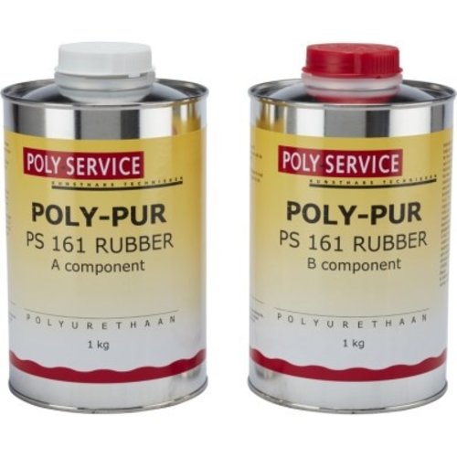 Polyservice PU RUBBER PS161  2kg  set   Polyservice PU RUBBER PS161  2kg  set