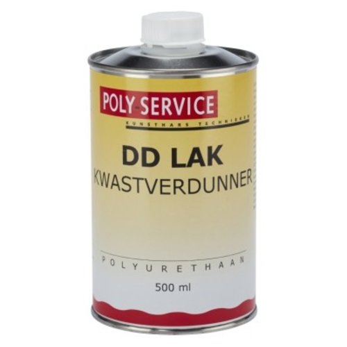 Polyservice DD lak kwastverdunning 500ML   Polyservice DD lak kwastverdunning 500ML