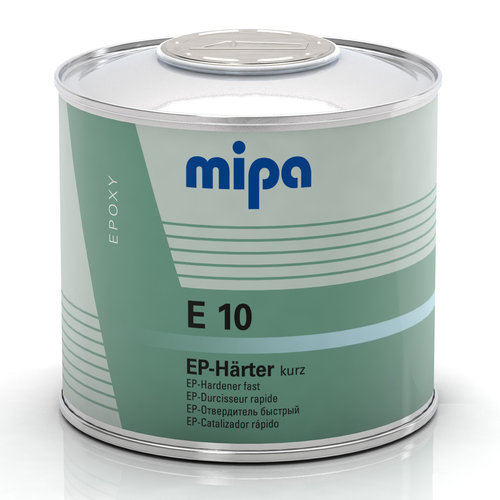  Mipa EP E10 Kurz epoxyprimer harder 0,5ltr 