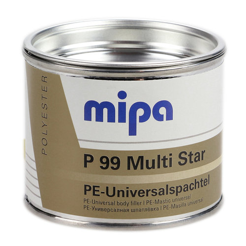 P99 Multi star plamuur  250 g incl harder   P99 Multi star plamuur  250 g incl harder