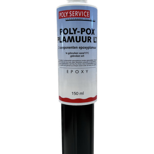 Polyservice Poly-pox plamuur LT set 150ml   Polyservice Poly-pox plamuur LT set 150ml