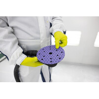 thumb-Schuurschijven Paars - Keramisch - Ø 150 mm - 15 gaten-3