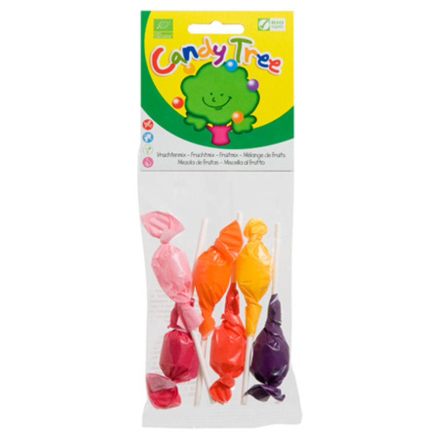 Fruitmix Lollies Biologisch (6 stuks)