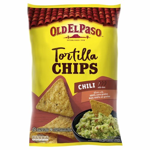  Old El Paso Tortilla Chips Chili 