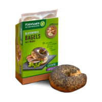 Bagels met Maanzaad