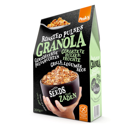  Peak's Free From Granola met Peulvruchten, Granen en Zaden 