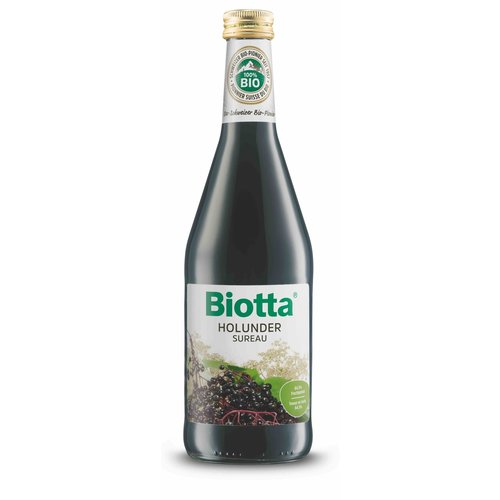  Biotta Vlierbessensap Gezoet Biologisch 500ml 