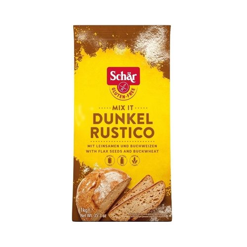  Schär Broodmix bruin (dunkel) 1000 gram 