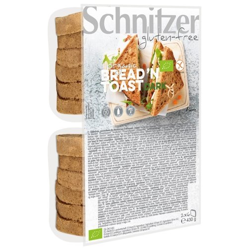  Schnitzer Sandwich Brood Bruin Biologisch 