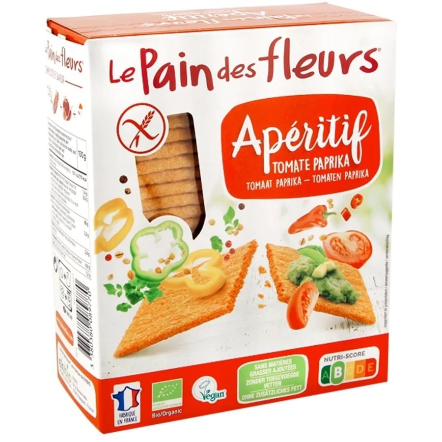 Crackers Tomaat Paprika Biologisch