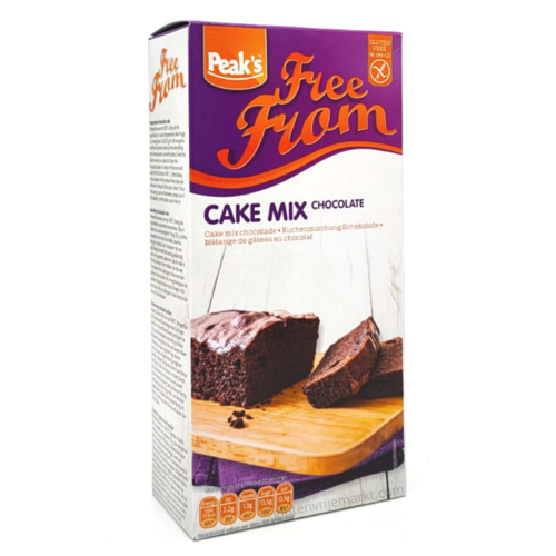  Peak's Free From Cakemix Chocolade 450 gram 