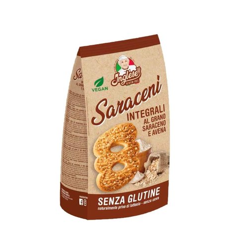  Inglese Gluten Free Boekweit Koekjes (Saraceni) 300 gram 