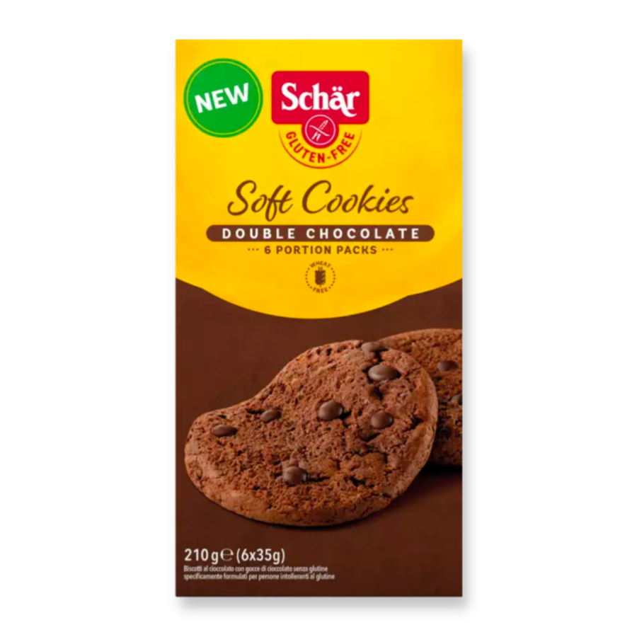 Soft Cookies Double Chocolate 6 Stuks