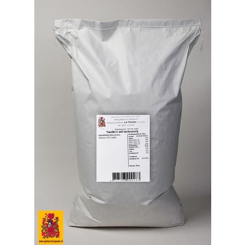  Le Poole Twello's wit glutenvrije broodmix 20 kilo 